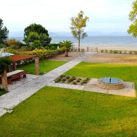 Antonia Beachfront Villa Lefkímmi Exteriér fotografie