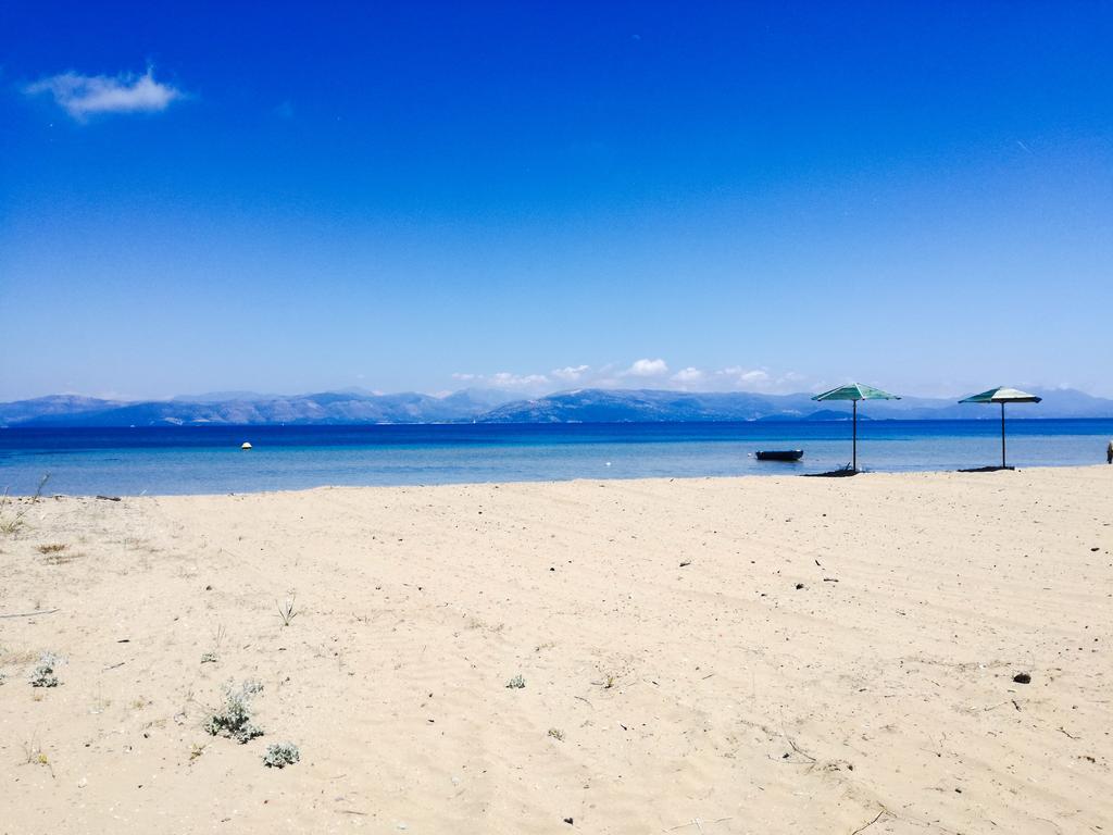 Antonia Beachfront Villa Lefkímmi Exteriér fotografie