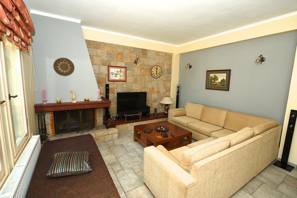 Antonia Beachfront Villa Lefkímmi Exteriér fotografie