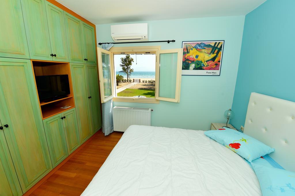 Antonia Beachfront Villa Lefkímmi Exteriér fotografie