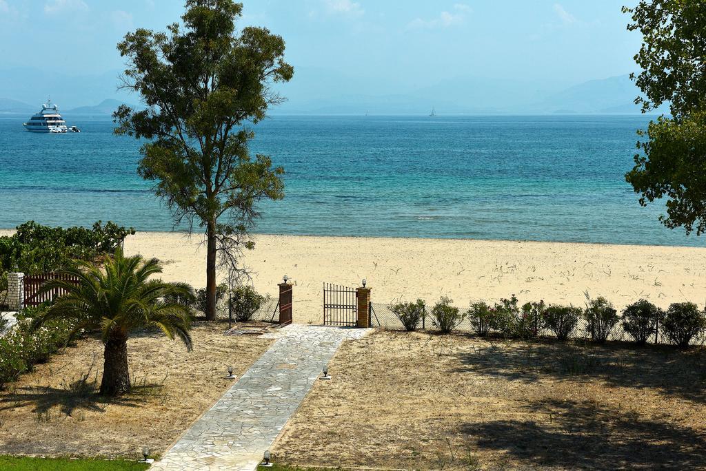 Antonia Beachfront Villa Lefkímmi Exteriér fotografie